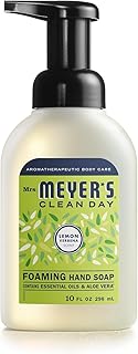 CLEAN DAY Foaming Hand Soap, Biodegradable Formula, Lemon Verbena, 10 oz