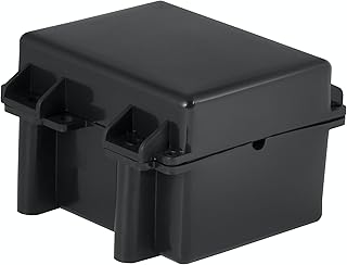 CURT 52027 5-Inch x 3-3/8-Inch x 3-3/4-Inch Watertight Trailer Breakaway Battery Case