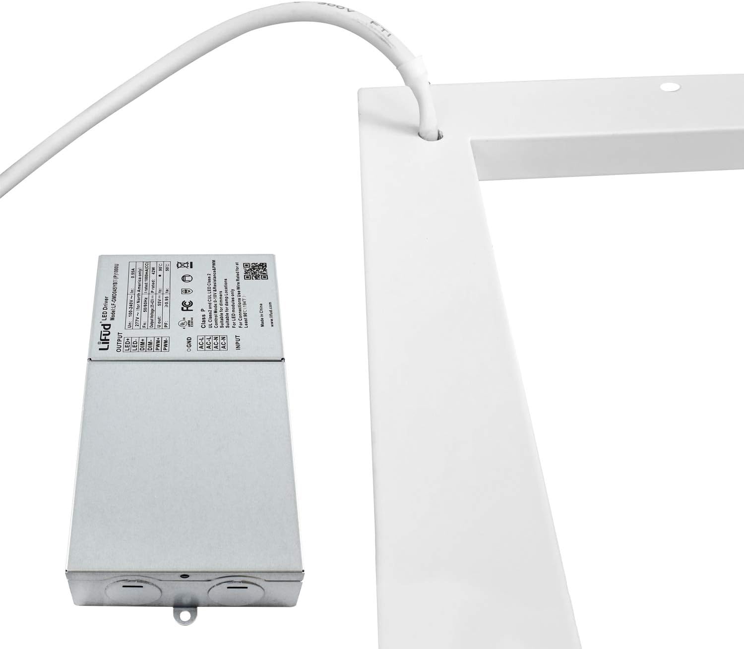 🔥 Flаѕh Sаlе Luxrite 2x2 FT Slim Frame LED Edge Light, 40W, 4000K Cool White Dimmable, 4000 Lumens, Modern Drop Ceiling Panel Light, 100-277V, Grid Light Panels, UL Listed