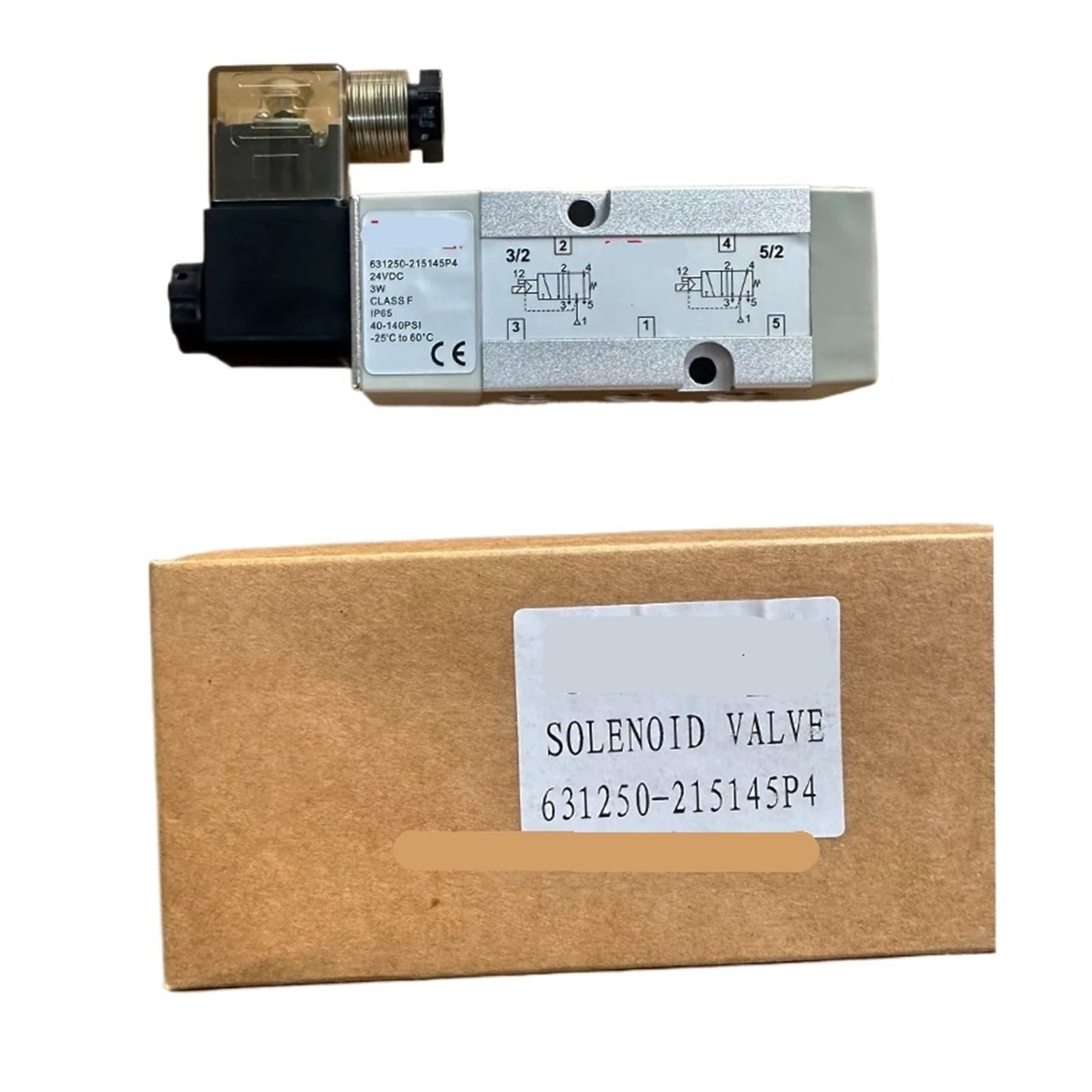 Zvqysgiw One Color 631250-215145P4 Dc24v Solenoid Valve