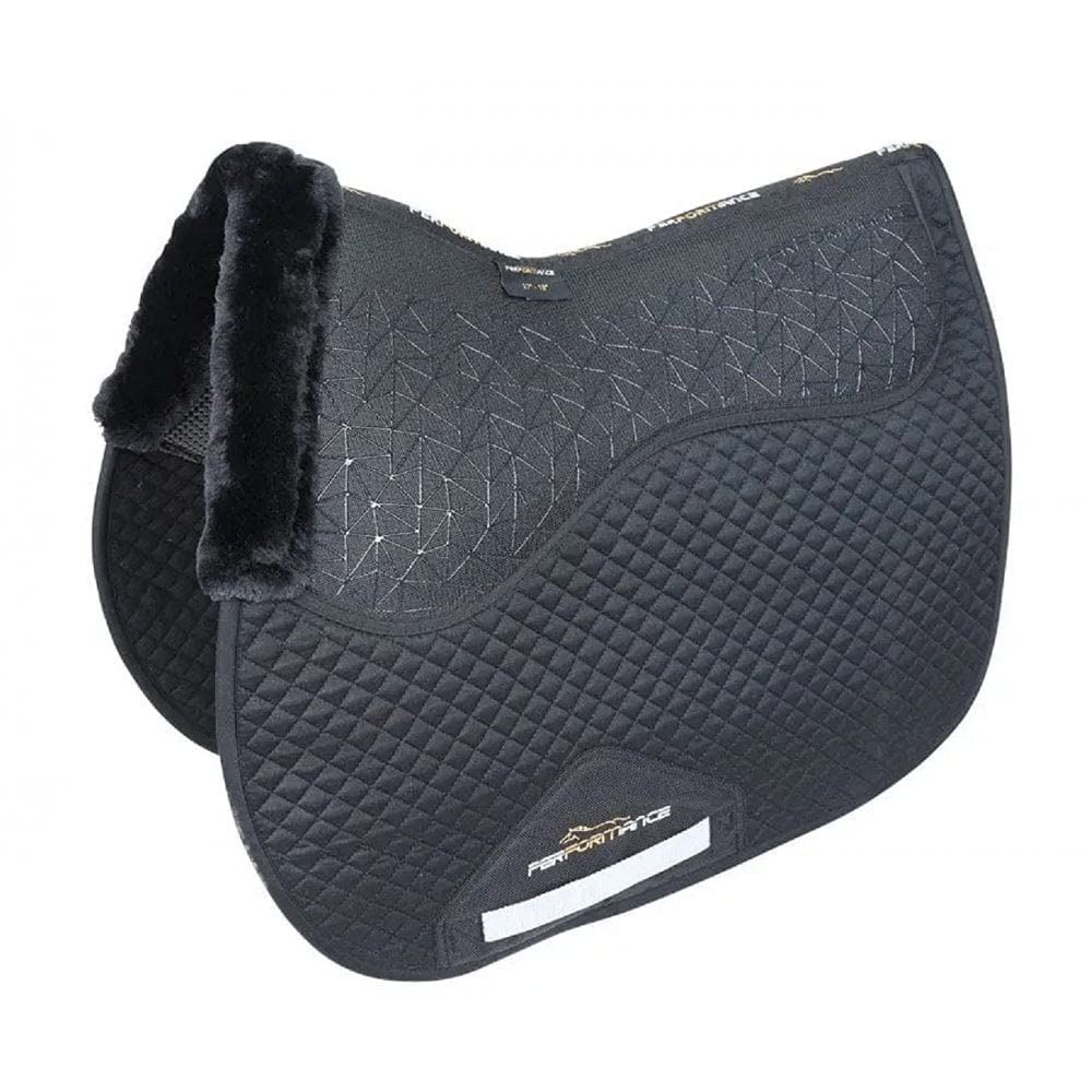 Shires Performance Fusion Saddlecloth 17-18" - Black