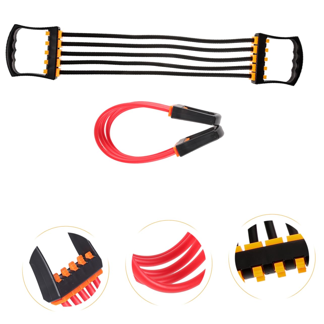 2pezzi Maniglie Per Bande Di Resistenza Attrezzo Fitness Portatile Per Allenamento Muscolare Per Stretching e Potenziamento Casa o Palestra