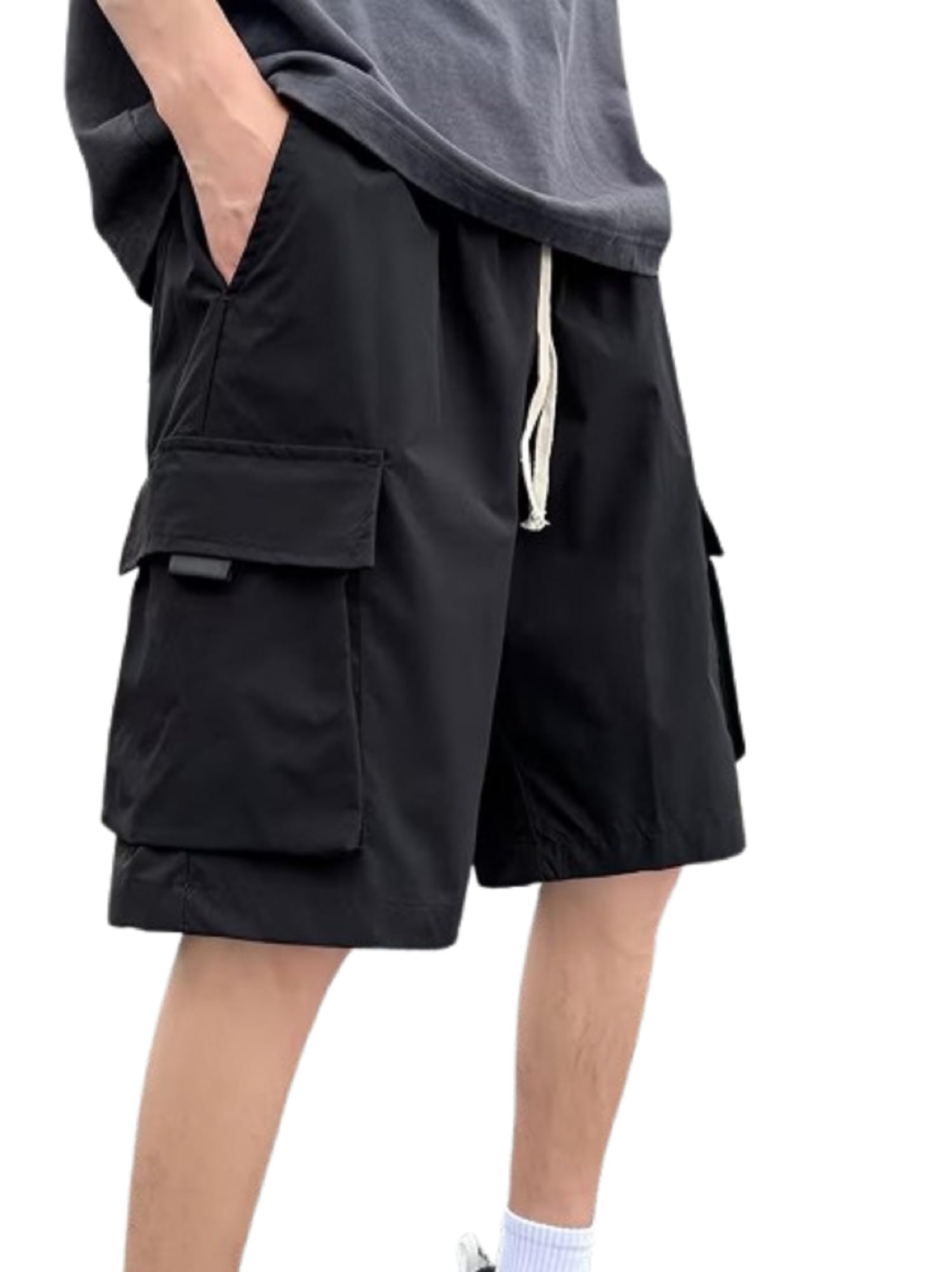 Lymio Men Shorts || Cotton Short for Men || with Pocket Style (Packs Also Available) (Shorts-54-56)-picture-11