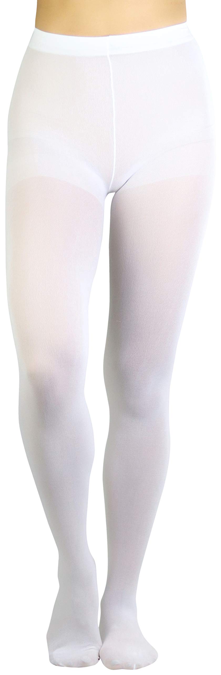 ToBeInStyle Women's Nylon Solid Opaque Pantyhose Tights