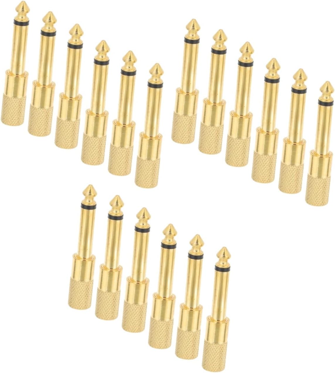 Milisten 18 pcs Adapter Microphone Cable Jacks Speaker