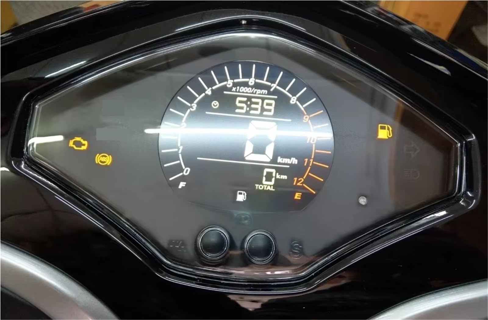 Film combiné d'instruments moto SYM FNX150 écran 2 pièces - 6
