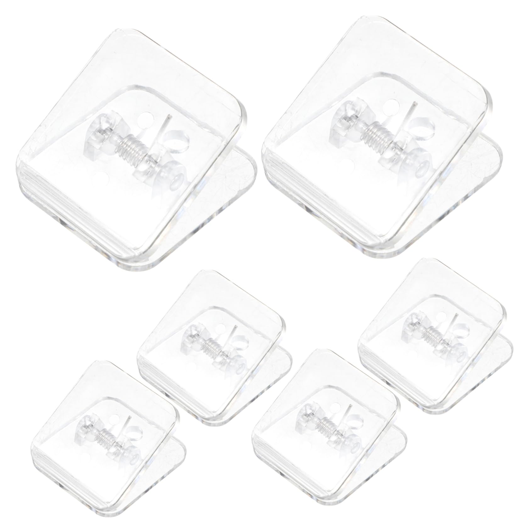 BESTonZON 6 Puppy Pads Holder Pet Training Pad Clips for Small Dog Wall Holder for Indoor Outdoor