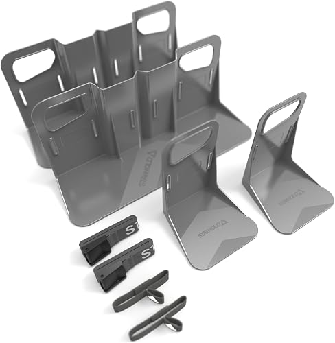 STAYHOLD, Metro Shopping Holder Kit, 2 Metro Large Carpet, 2 Quick Straps, 2 Metro Small, 2 Utility Straps Set, Holds Groceries, Paint Tins, Plants