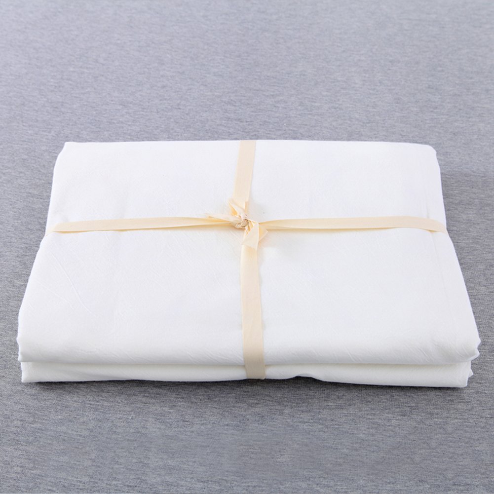 Drap housse en coton 120x200cm anti-glisse pour un sommeil stable