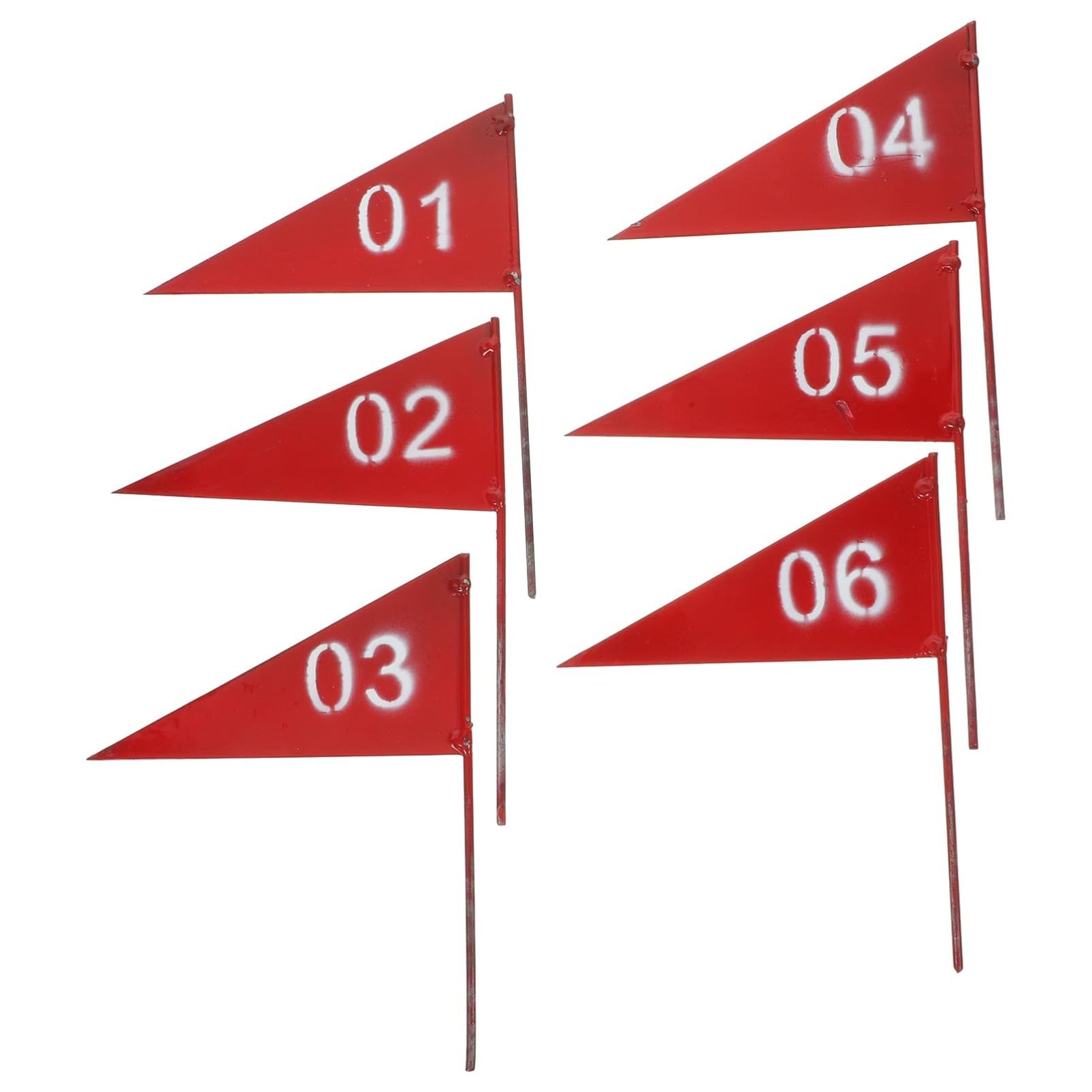 Drapeaux de marquage de jardin pour indiquer plantes et irrigation Toyvian x6