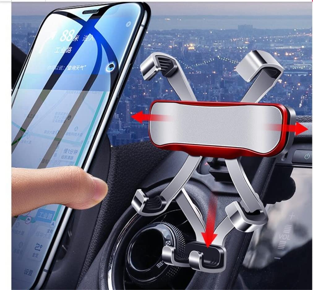 Supporto Telefono Supporto per Telefono Cellulare Montato su Veicolo per con Rotazione a 360 Gradi Accessori per Auto per Auto