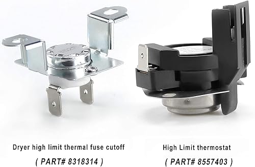 Miniatura 2 de El kit de corte térmico 280148 incluye termostato 8557403 y fusible térmico 8318314, sustituye a 280148VP 1175772 AP3874047 PS991443 EAP991443 por