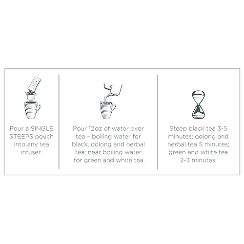 Vista 50 de Tea Forte - Muestras individuales de té de hojas sueltas, caja de té, surtido, 15 bolsas de una sola porción