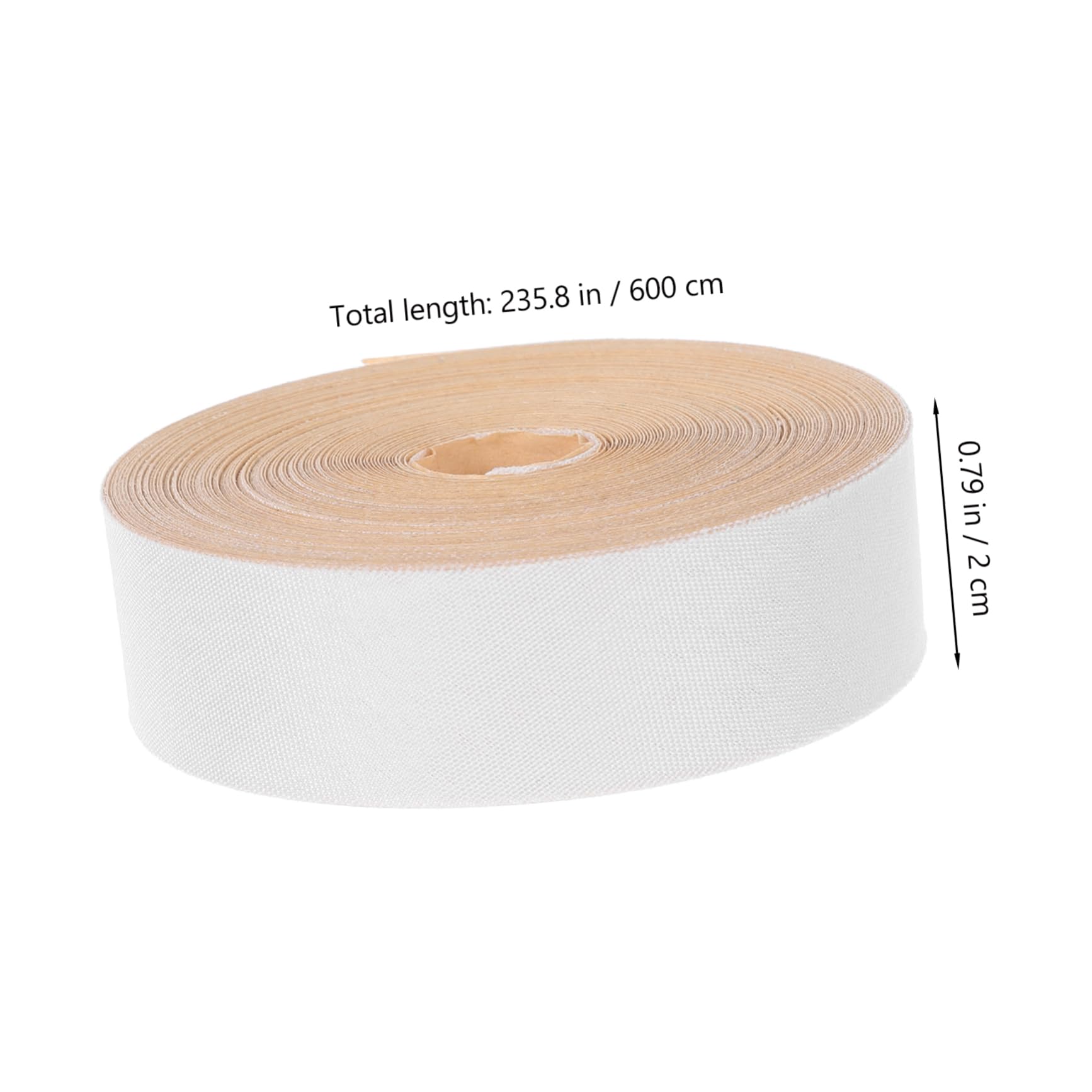 SOLUSTRE DIY Lampshade Trim Tape 6m Self Stick Decorative Bias Tape Fabric Edging for Quick Lampshade Edge