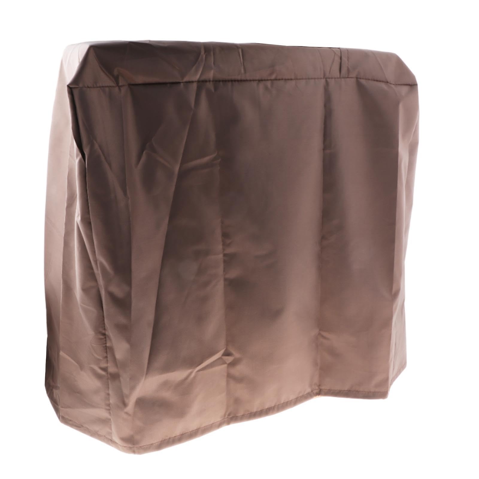 Housse pour enrouleur de tuyau d'arrosage mural Gralara café protection solaire