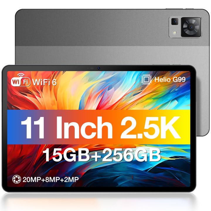 DOOGEE T30 Pro Tablette 11 Pouces, Ecran 2.5K Helio G99 Octa-Core
