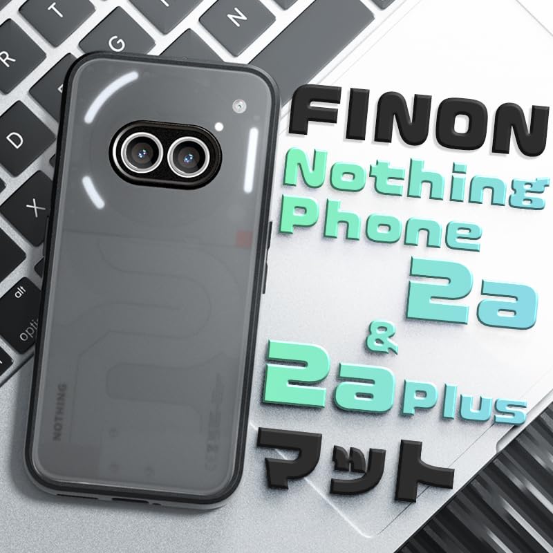 Amazon.co.jp: FINON for Nothing Phone 2a 用 (マットブラック