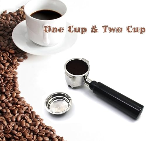 Miniatura 5 de Filtro de doble pared de 1.969 in, filtro de cesta de una taza y BES820XL/205 dos tazas para Br ESP8XL 800ESXL BES820XL ESP6SXL BES250XL y Cuisinart