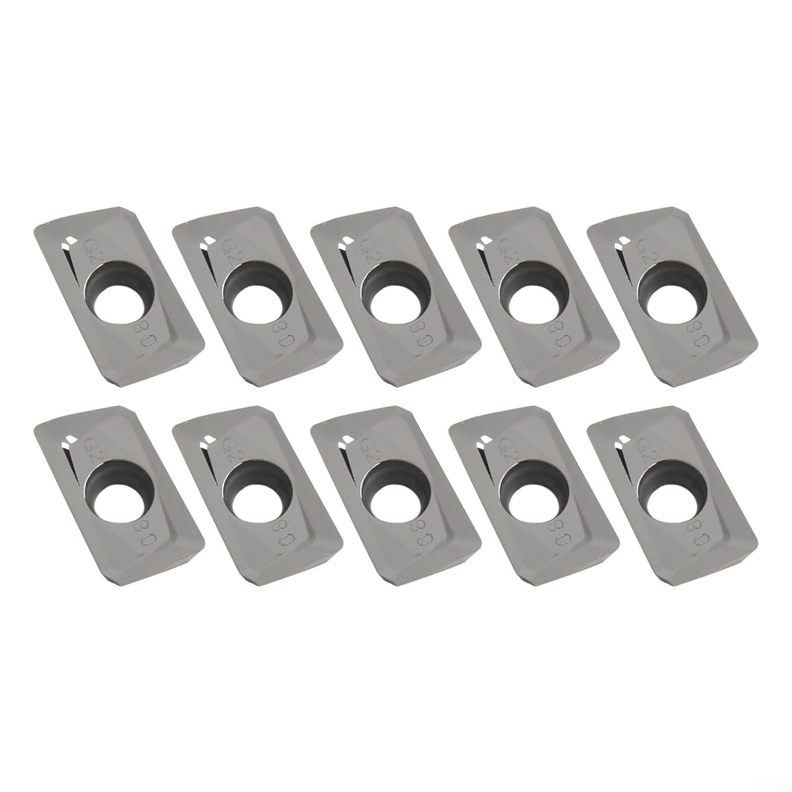 Confezione da 10 inserti in carburo APGT1604PDFR-G2 CNC