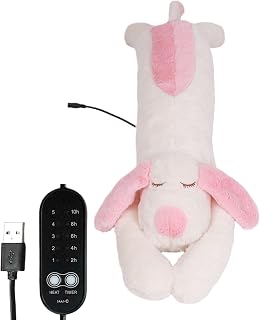Plush Heating Pad Stuffed Animal USB Electric Variable Heat Settings | Adorable comforting toy with a warming pack and custom temperature levels for easing monthly discomfort and snug relaxation