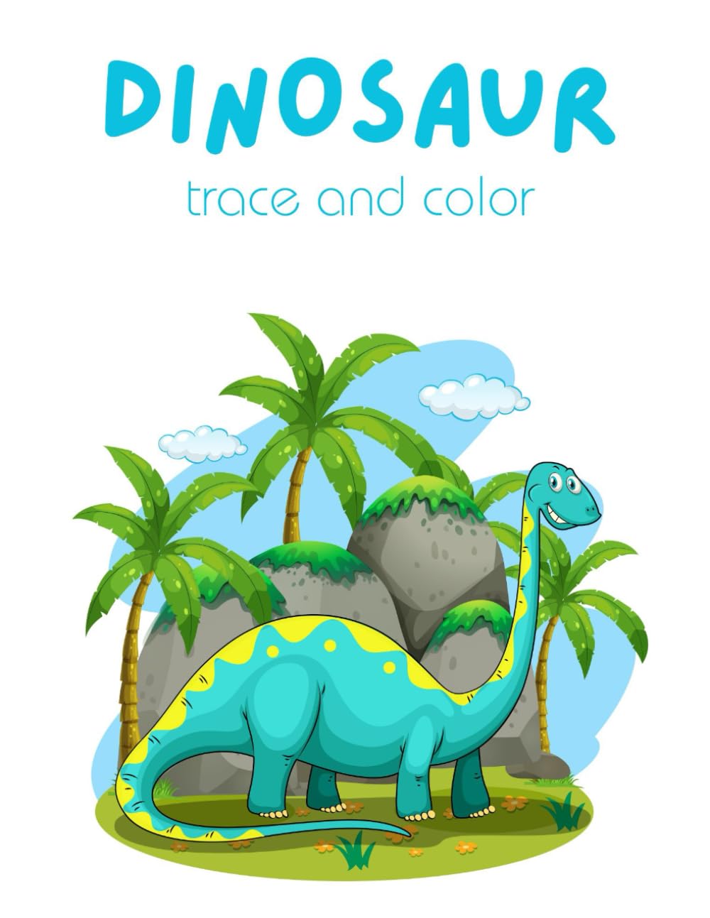 Dinosaur trace and color