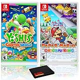 Yoshi's Crafted World + Paper Mario Origami King - Two Game Bundle - Nintendo Switch