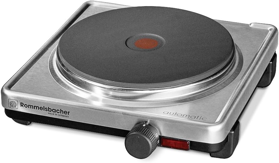 Rommelsbacher Stainless Steel Automatic Single Cooking Plate