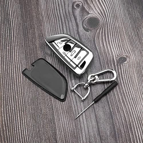 ECSiNG Cover per chiave auto a 4 pulsanti in TPU