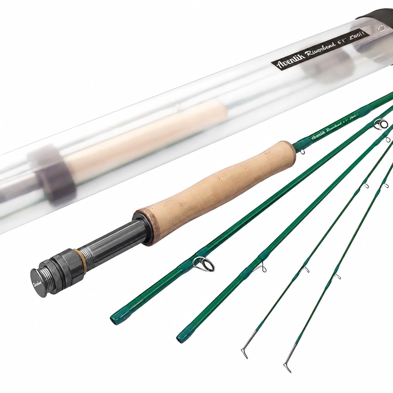 Aventik Riverbend Fly Fishing Rod with Rod Tube