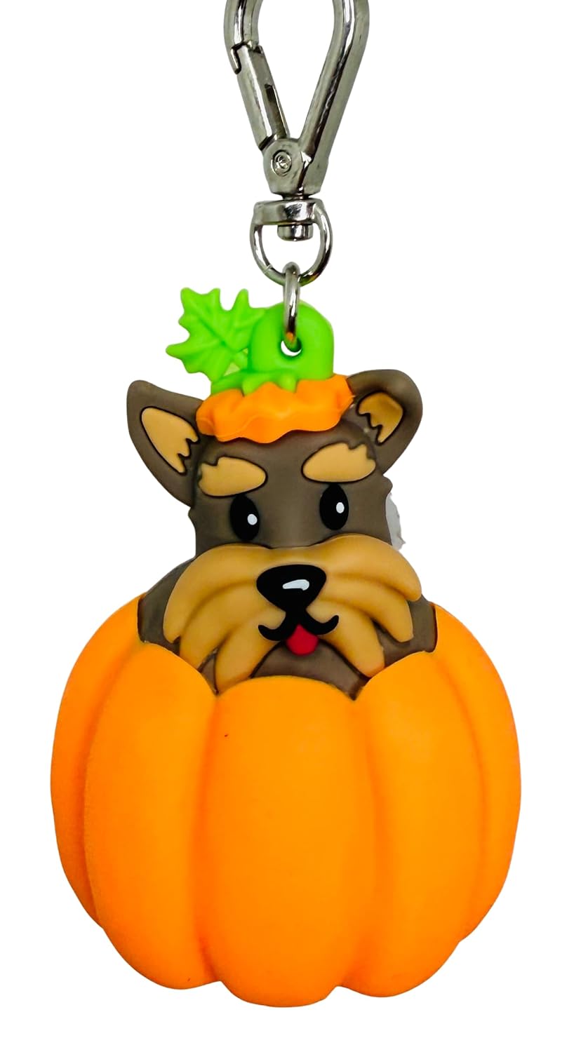 Bath and Body Works Pop-up Pup Pumpkin Pocketbac Hand Sanitzer Holder