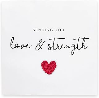 Sending you love and strength, Sympathy Card, Feel Better So