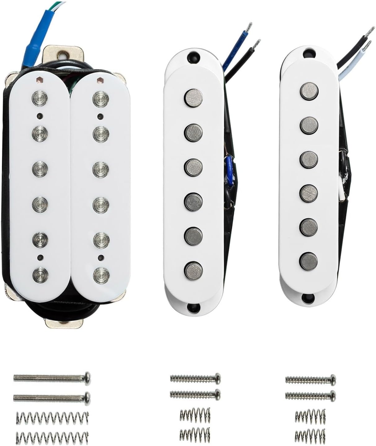 Acoustic Guitar Pickups DIY Electric Acoustic Guitar Pickup Kit Single/Double Instrument Accessories(Black)