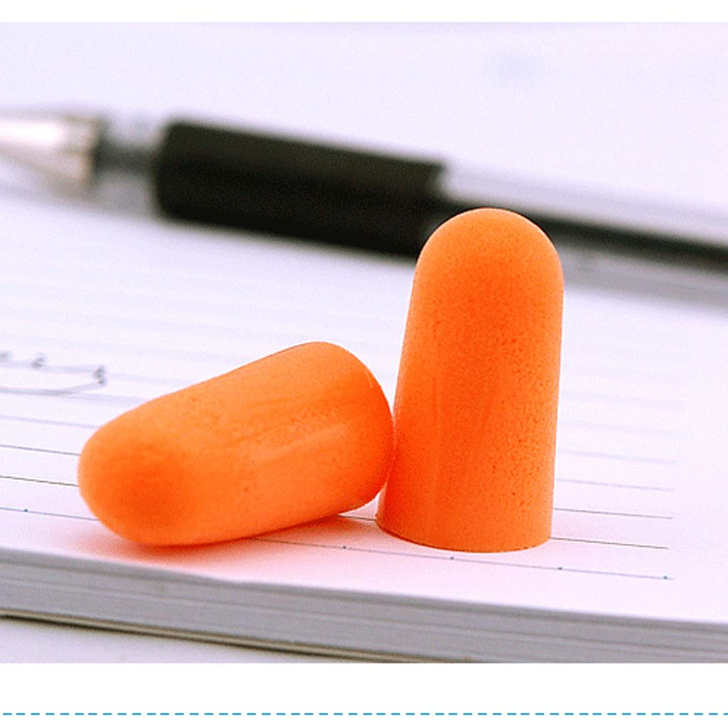 Earplug Súper insonorizadas sueño Anti-ronquidos Estudiante Lateral del sueño Anti-Ruido de la fábrica de artefactos Trabajo contra el Ruido (Color : 100 Pairs, Size : M)