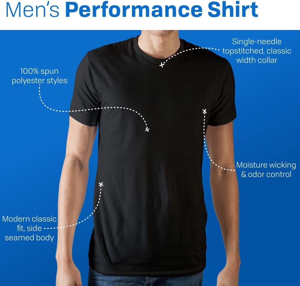 Batman Distressed Bat Signal Men's Black Short Sleeve Performance Tee - Image 2