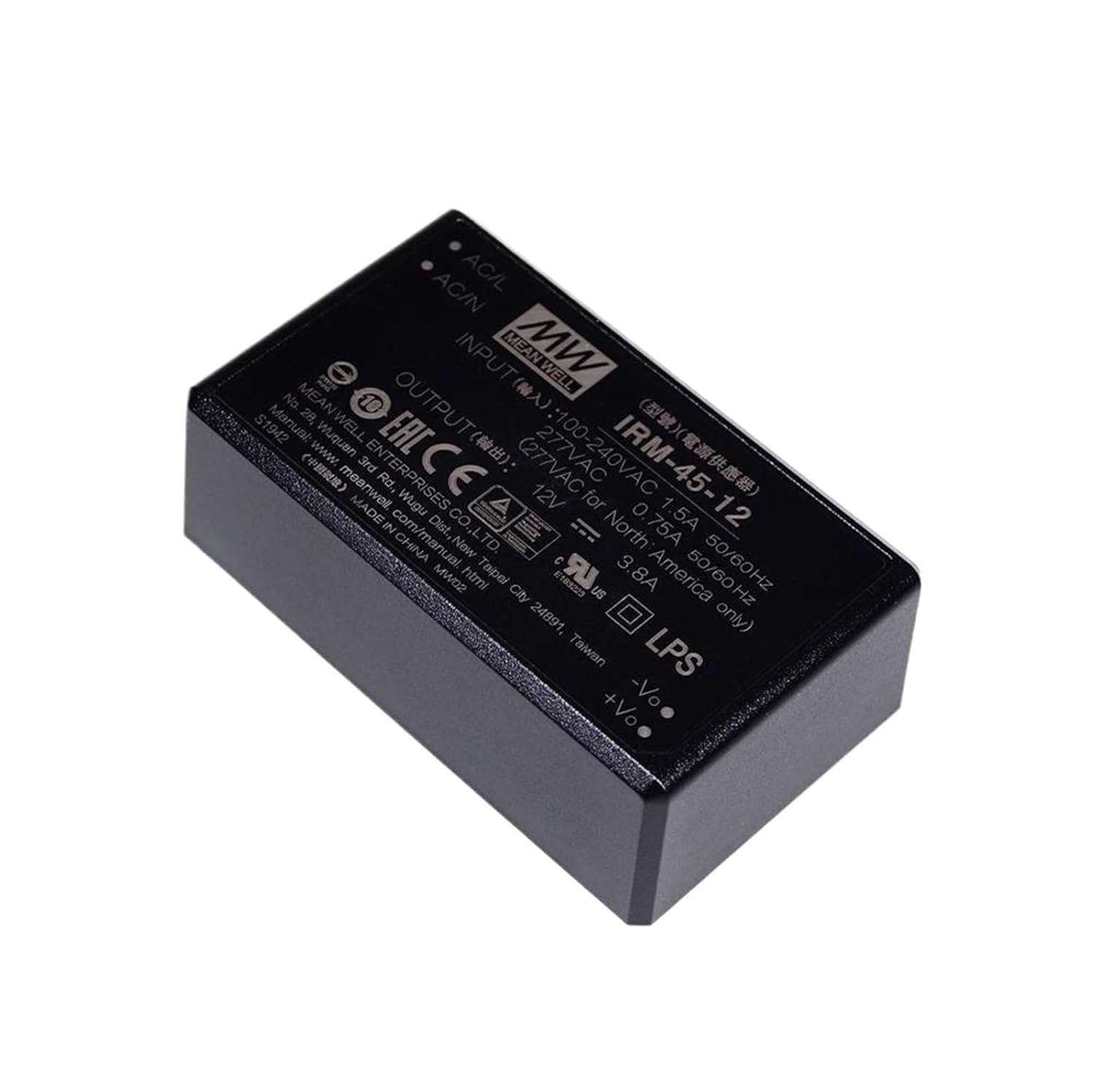 IRM-45 Series IRM-45-5 IRM-45-12 IRM-45-15 IRM-45-24 IRM-45-48 Single-Output Packaged PCB to Install The Power Module(IRM-45-24)