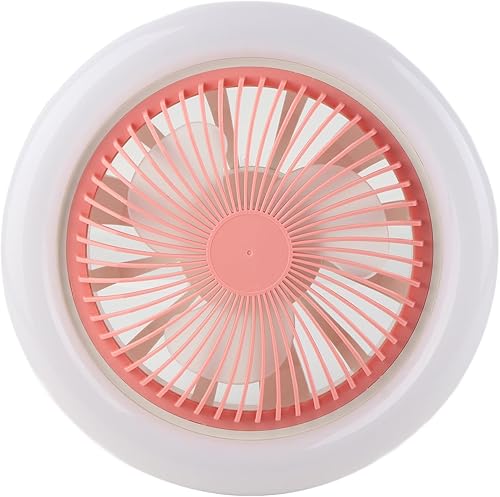 Miniatura 6 de Ventilador de techo con luz, luz LED de ventilador de techo, 30 W, 9.8 pulgadas, ventilador de techo de perfil bajo con luz - 3 engranajes