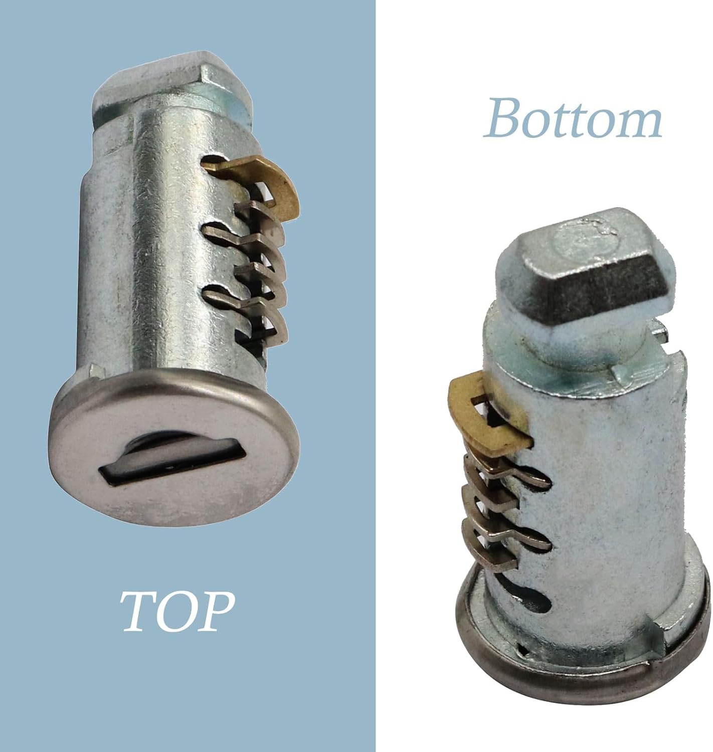 4 Pack Lock Cores for Thule Compatible with Thule Rack Core, Key