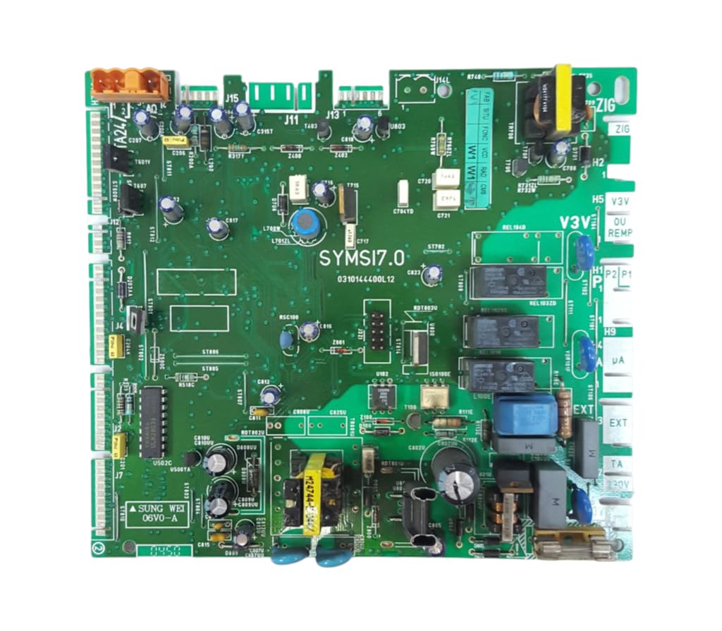 Placa Electrónica Original para Caldera 0310144400L12 V3-3 Relés Disposición Inferior con Electrónica Control Adicional - Pieza Repuesto Reacondicionada - Garantía 1 Año