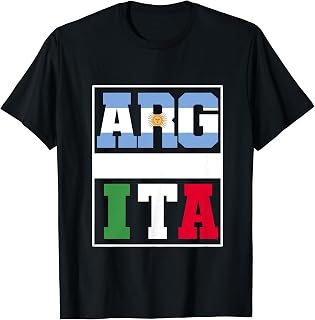 Half Argentinian half Italian Mixed Heritage Argentina Italy T-Shirt