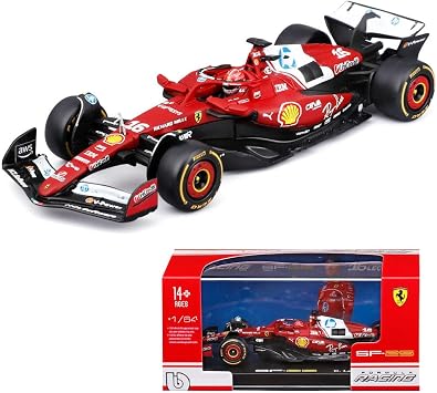 164 F1 Model for Ferrar F1 2025 SF25 16# Charles Leclerc F1 No. 44# Lewis Hamilton Model Collection Race Diecast Car 1/64 SF25 16# W/Cover