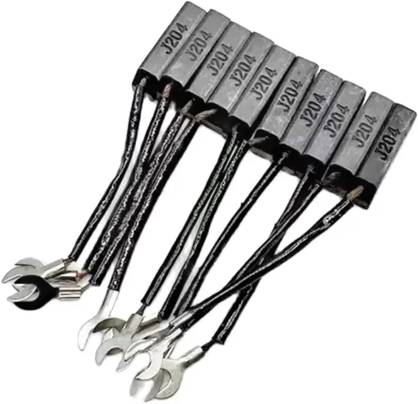 10-100pcs J204 Carbon Brush for ST Generator Electric Motor Alternator Spare Parts(10pcs 8X10X32mm)