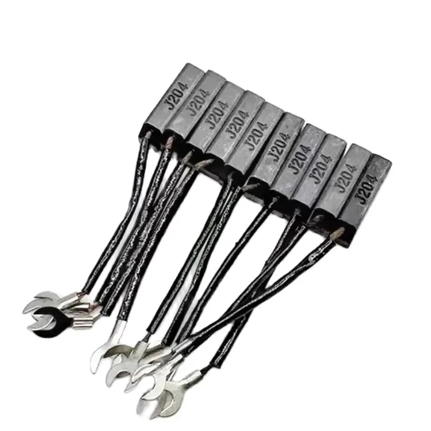 10-100pcs J204 Carbon Brush for ST Generator Electric Motor Alternator Spare Parts(10pcs 8X10X25mm)