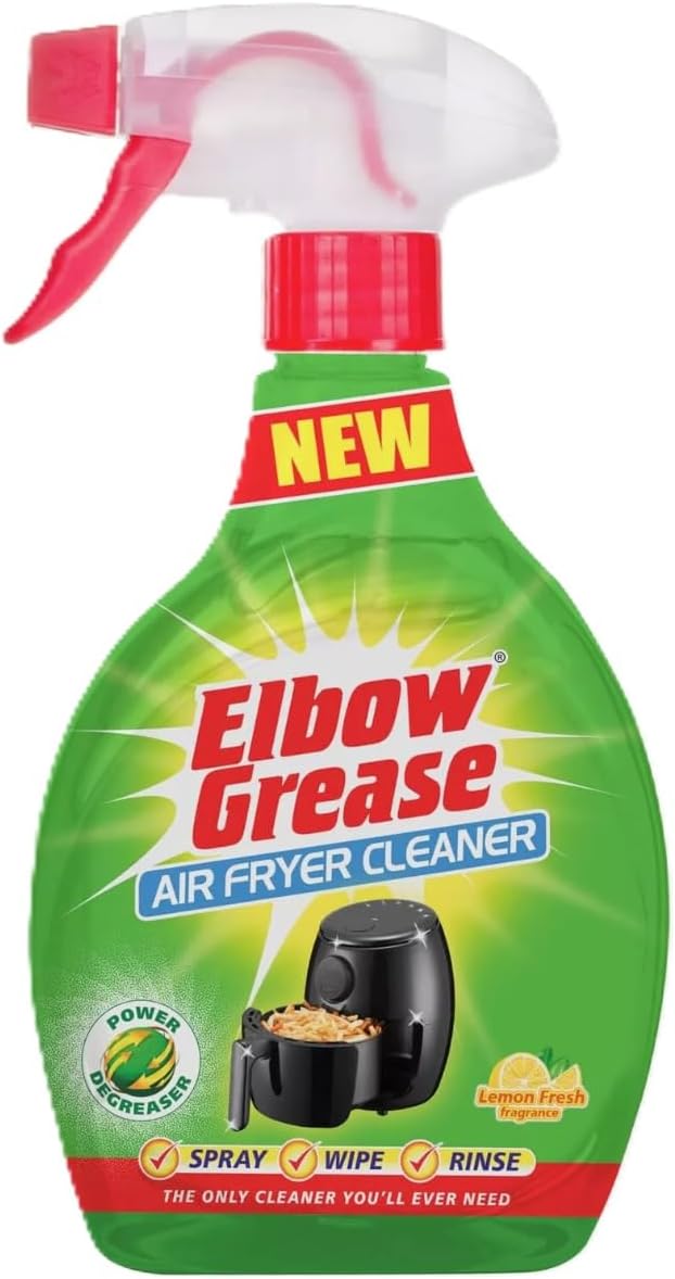 Elbow Grease® Air Fryer Cleaner easily cuts through dirt,grease and