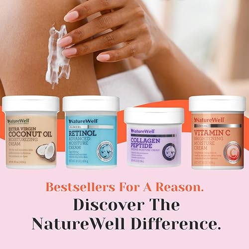 Miniatura 8 de NATUREWELL - Crema de humedad intensa para rostro cuello y cuerpo crema antienvejecimiento que hidrata rellena restaura la humedad y aumenta la