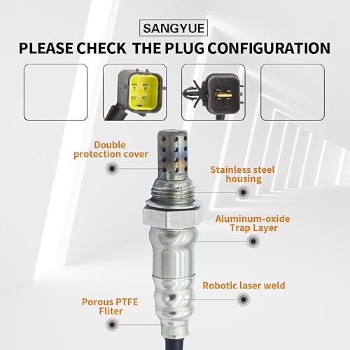 Miniatura 2 de 2 sensores de oxígeno para Chevrolet Aveo AVEO5 2009-2011 1.6L; 2009-2010Pontiac G3 1.6L aguas arriba +aguas abajo