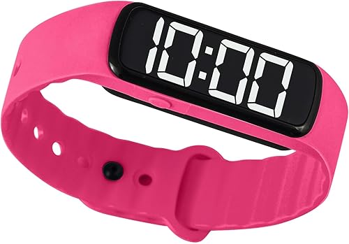 Miniatura 2 de Temporizador de Muñeca Sensorial para Niños, Maestros, Estudiantes, Reloj Recordatorio Simple con Alarma Silenciosa, Cuenta Regresiva para el Aula