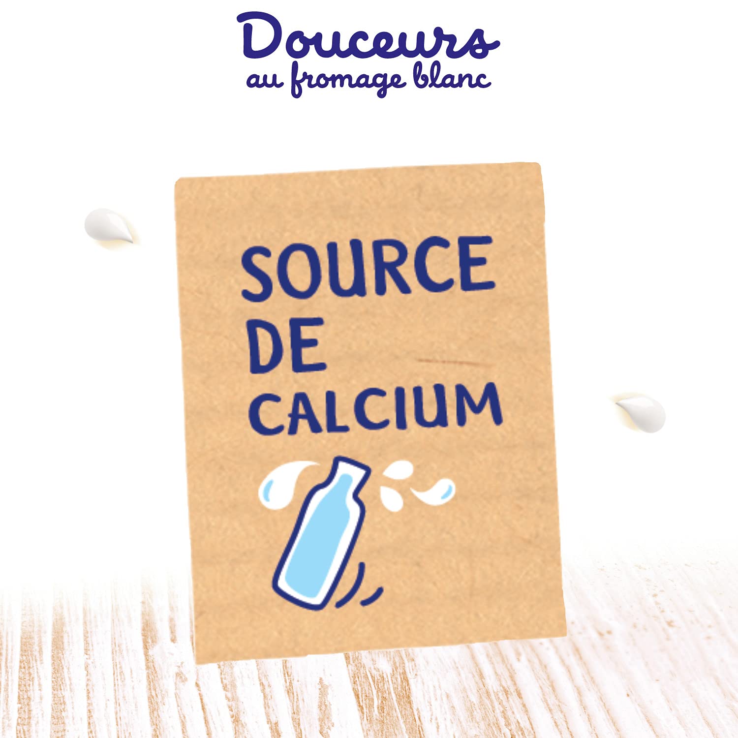 Blédina, Dessert au fromage blanc pour bébé, Dès 8 Mois, Fraises 4x100 g (Lot de 6)