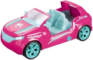 MONDO Motors - Mattel Barbie Cruiser - Coche Crucero radiocontrolado para niños Barbie - Todoterreno de Cuatro plazas - Detalles realistas - Color Rosa - 63647