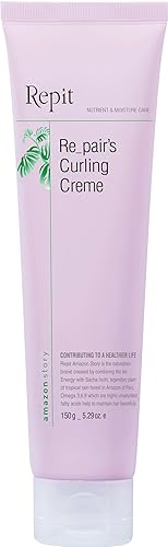 Repit Repair's Curling Creme  Crema coreana para definir rizos  Tratamiento de esencia capilar sin enjuague para cabello ondulado y rizado  RepitUSA