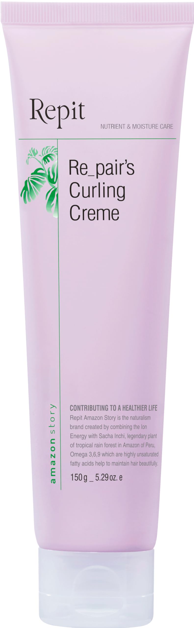 Repit Repair’s Curling Creme | Korean Curl Defining Cream | Leave-In Hair Essence Treatment for Wavy, Curly Hair | RepitUSA